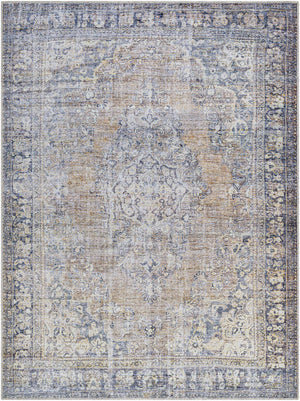 Darling Traditional Light Silver Washable Area Rug - Becki Owens x Livabliss