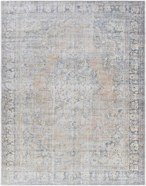 Darling Traditional Light Silver Washable Area Rug - Becki Owens x Livabliss