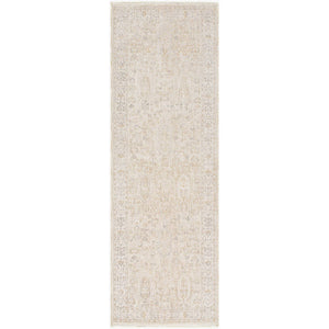 Krissa Traditional Light Silver Area Rug