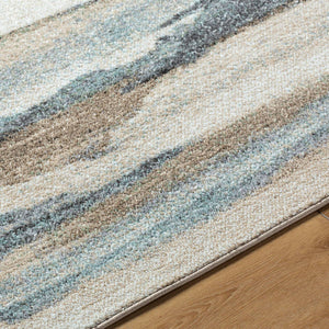 Bennington Modern Aqua Area Rug