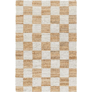 Kamey Texture Tan/Off-White Area Rug - Becki Owens x Livabliss