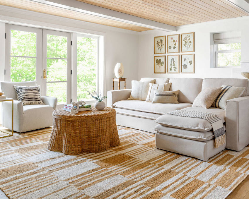 Kamey Cottage Camel/Tan Area Rug - Becki Owens x Livabliss