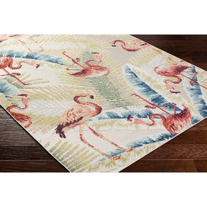 Shafiq Coastal Olive Area Rug