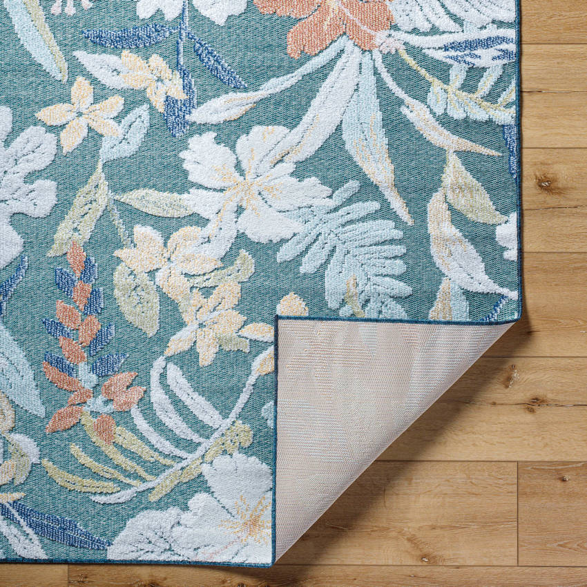 Lamark Coastal Olive Area Rug