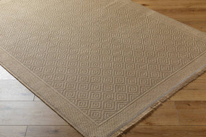 Tang Cottage Tan Washable Area Rug