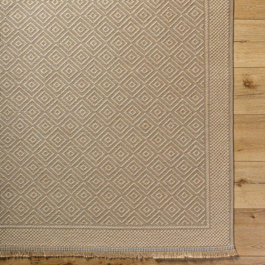 Tang Cottage Tan Washable Area Rug