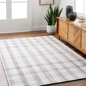 Sammy Modern Metallic - Silver Area Rug - Becki Owens x Livabliss