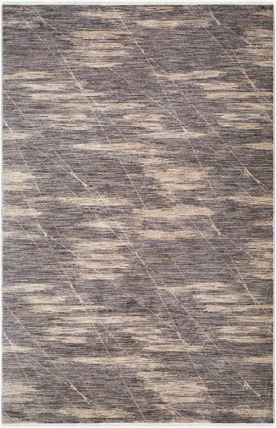 Peggie Modern Brown Area Rug