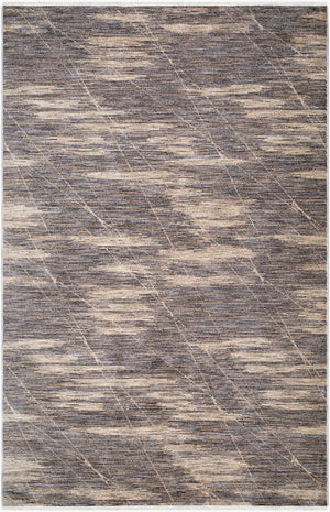 Peggie Modern Brown Area Rug