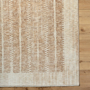 Evyan Modern White/Brown Area Rug