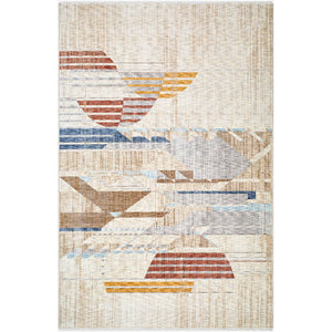 Nicklaus Modern Brown Area Rug