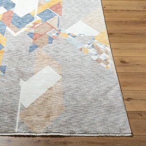 Abrahm Modern Dark Blue Area Rug