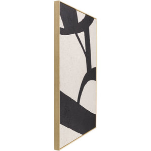 Whitnee Black/Brown Wall Art Piece