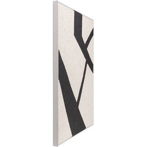 Whitnee Silver Wall Art Piece