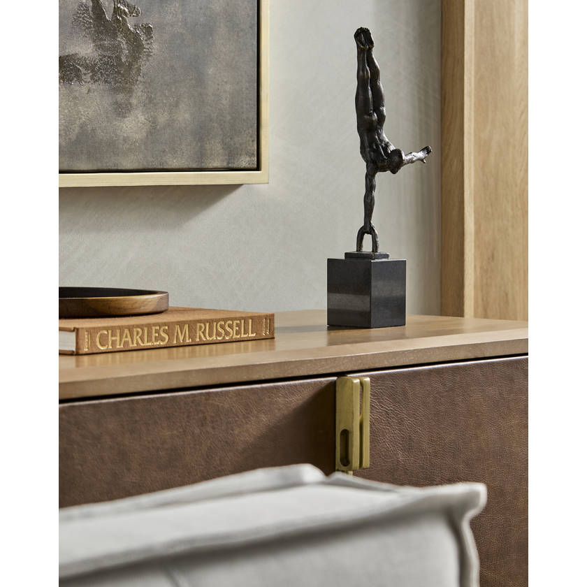 Yonatan Black Decorative Sculpture