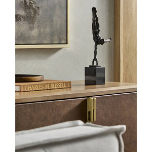 Yonatan Black Decorative Sculpture