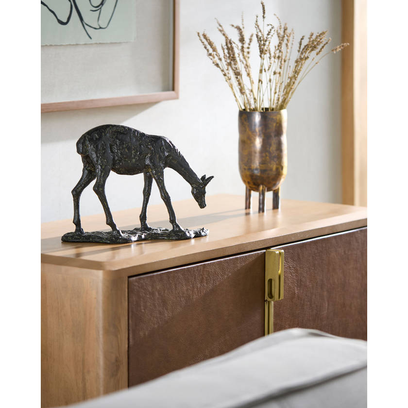 Calisha Metallic - Bronze Decorative Sculpture