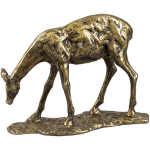 Calisha Gold Decorative Sculpture