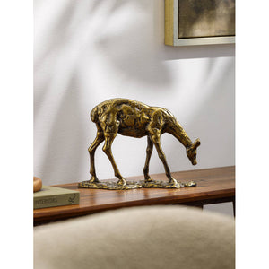 Calisha Gold Decorative Sculpture