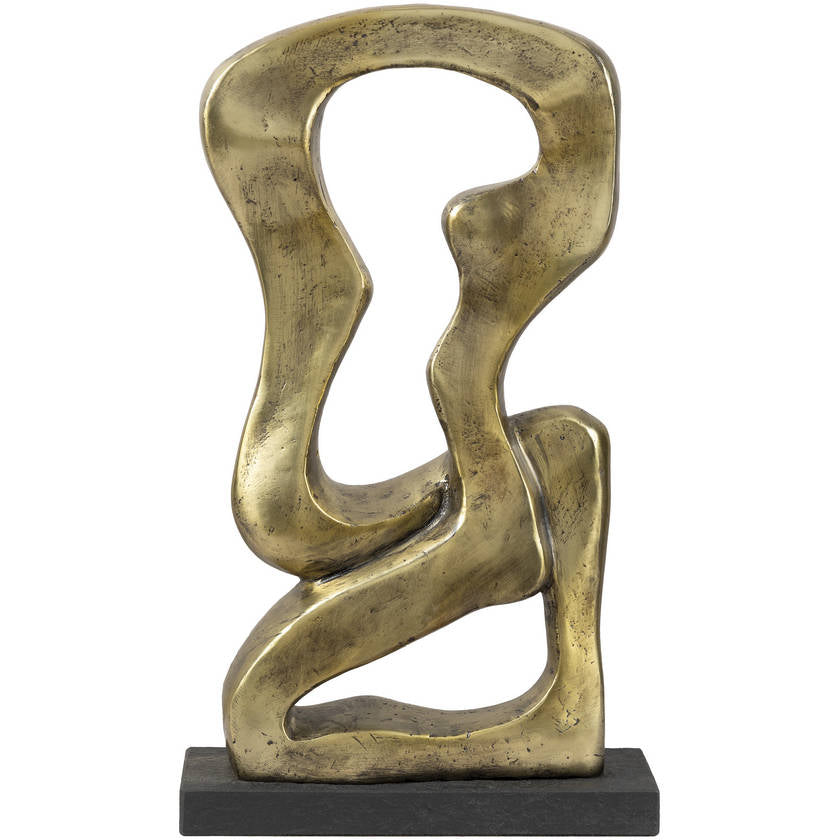 Kang Gold Decorative Sculpture