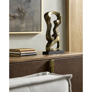 Kang Gold Decorative Sculpture