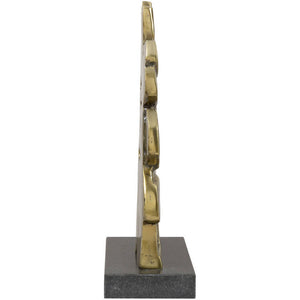 Daria Gold Decorative Sculpture