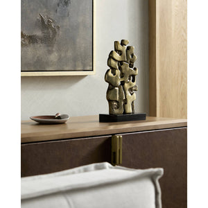 Daria Gold Decorative Sculpture