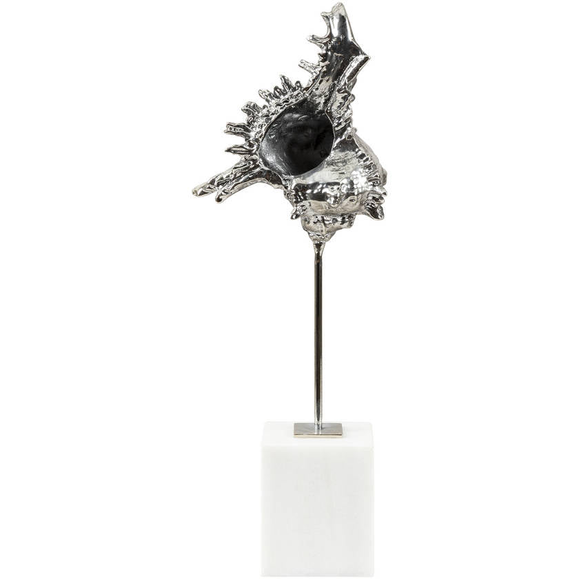 Lesslie Metallic - Silver Decorative Sculpture