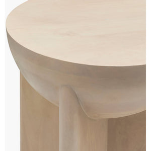 Rozina Ivory/Brown End Table