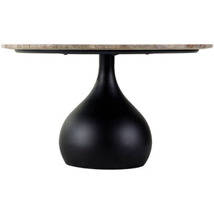 Ivin Cream/Black Coffee Table