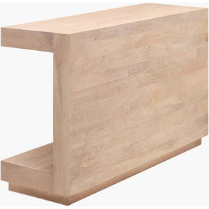 Faron Brown Console Table