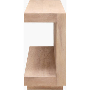 Faron Brown Console Table