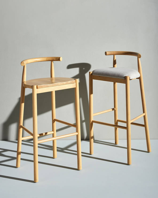 Xia Light Beige Bar Stool