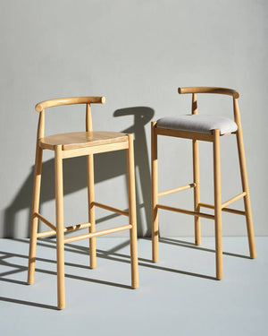 Xia Light Beige Bar Stool