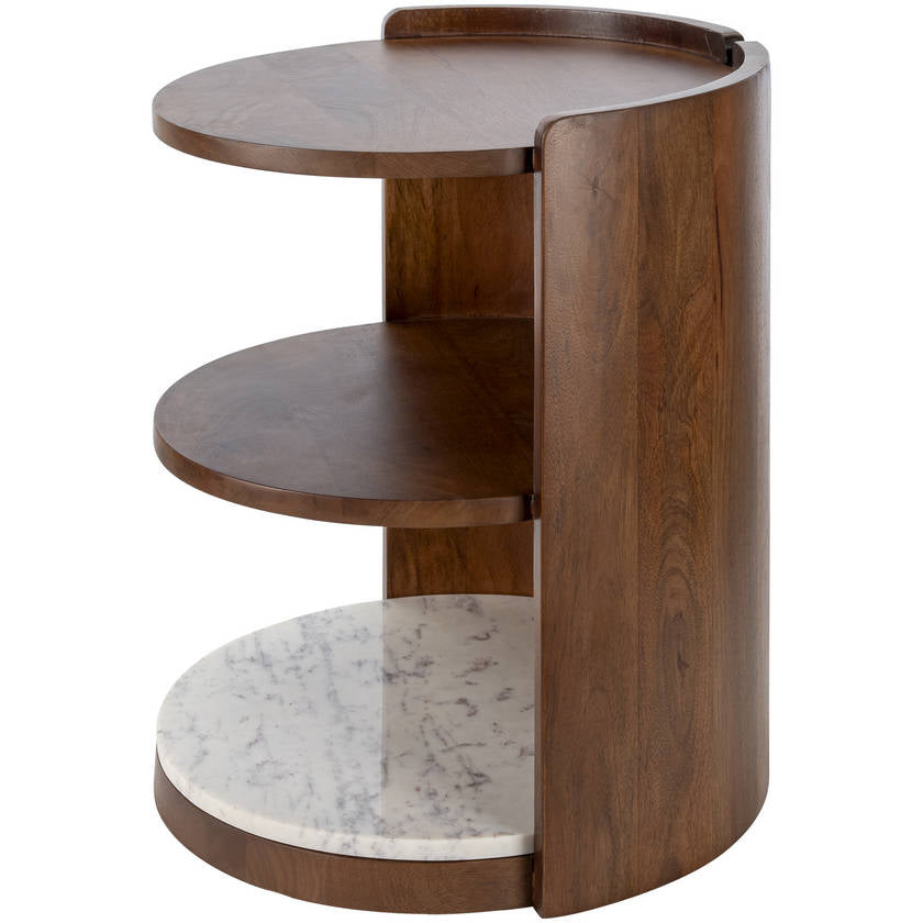 Graig Dark Brown End Table