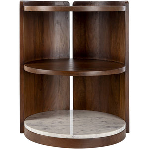 Graig Dark Brown End Table