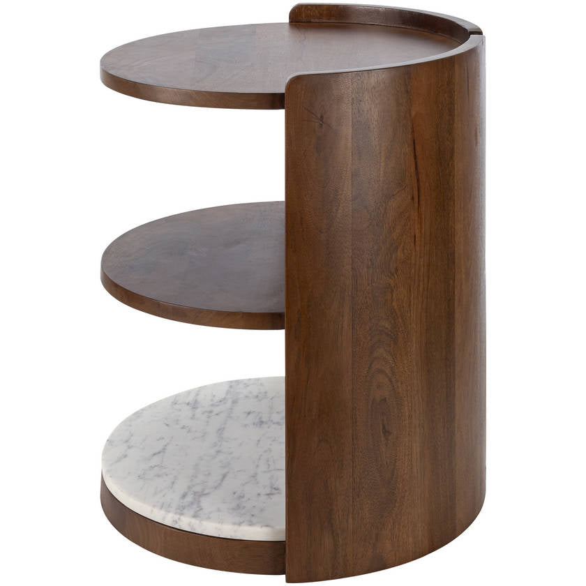 Graig Dark Brown End Table