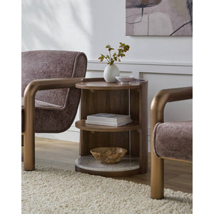 Graig Dark Brown End Table