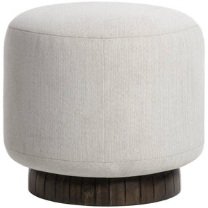 Pomos Cream/Brown Ottoman