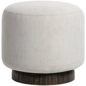 Pomos Cream/Brown Ottoman