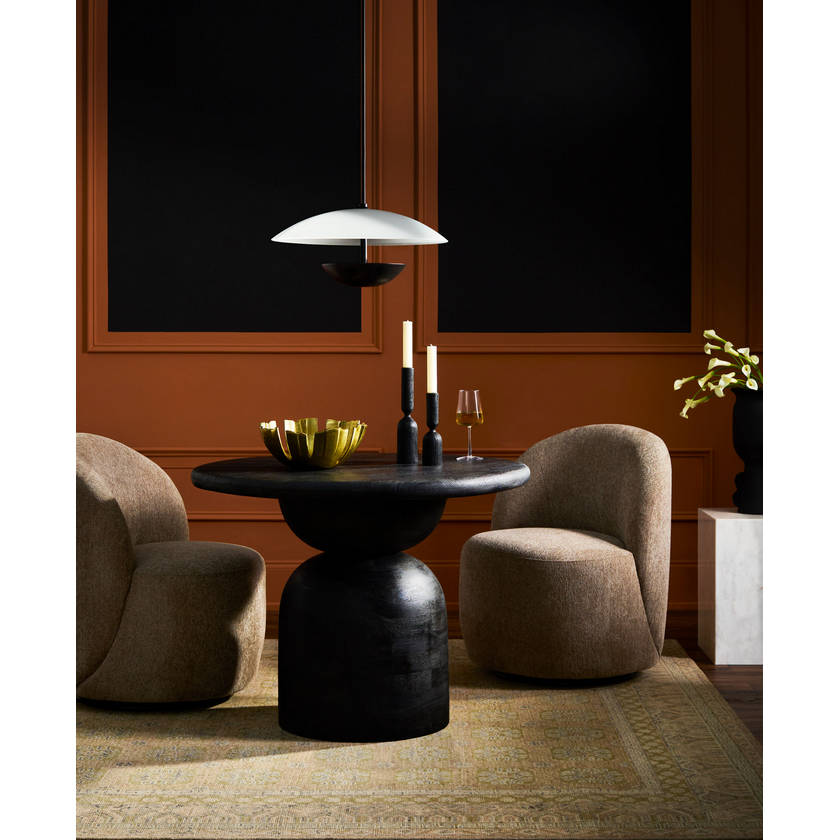 Rijssen Black Dining Table