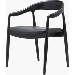 Laurencio Black Dining Chair