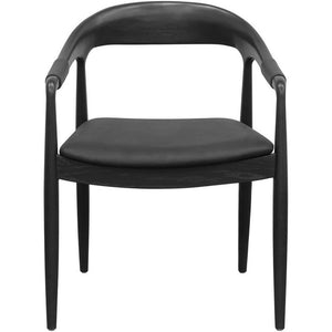 Laurencio Black Dining Chair
