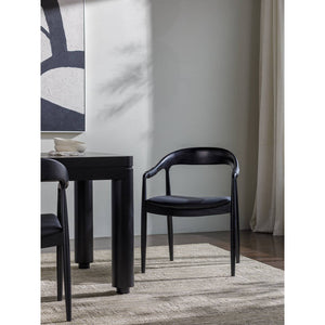 Laurencio Black Dining Chair