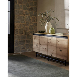 Yomara Black/Brown Sideboard