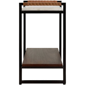 Dashan White End Table
