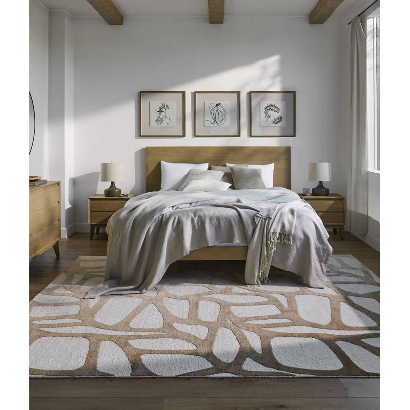 Jamy Brown Platform Bed