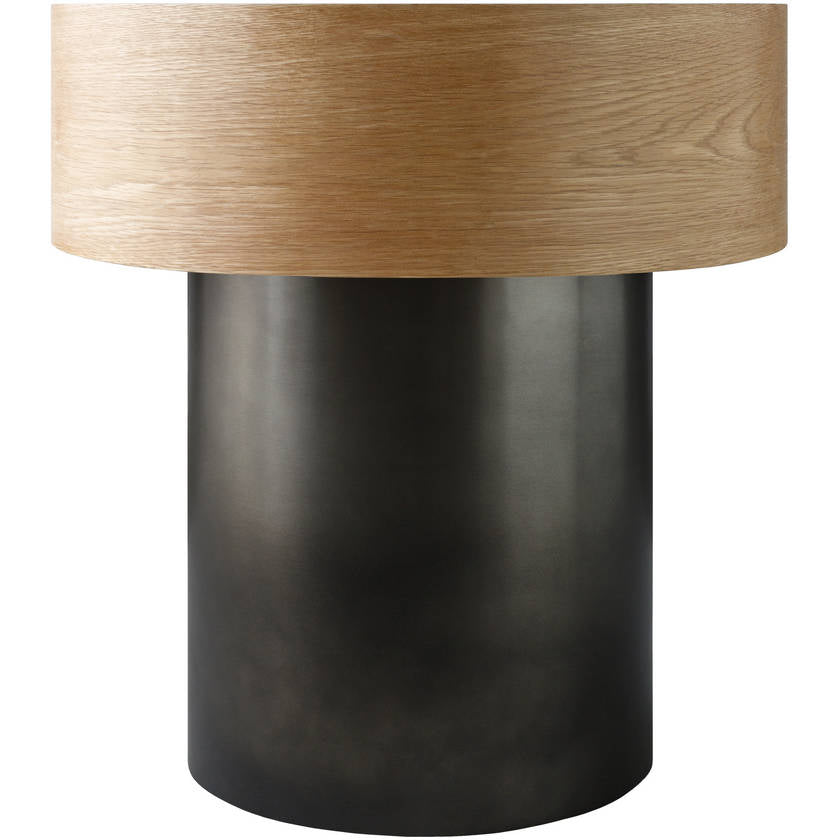 Melitza Metallic - Nickel End Table