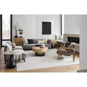 Raechell Metallic - Nickel Coffee Table
