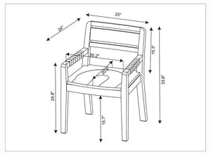 Suvorovo Brown Dining Chair